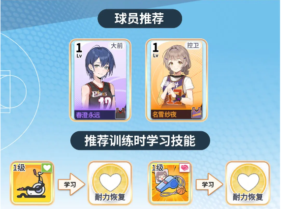 《代号篮球少女》中级挑战赛通关攻略
