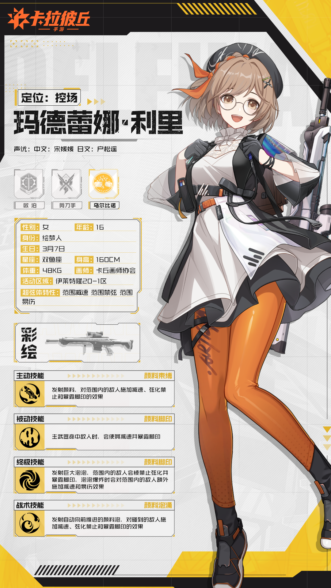 《卡拉彼丘》玛德蕾娜利里角色图鉴