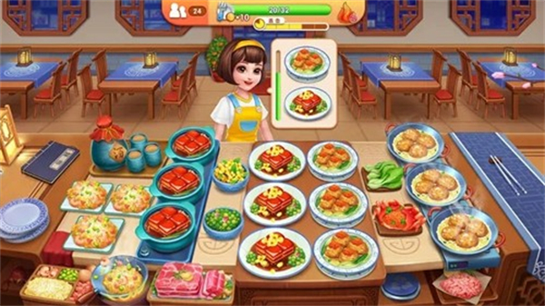 风味美食街游戏无限金币钻石版