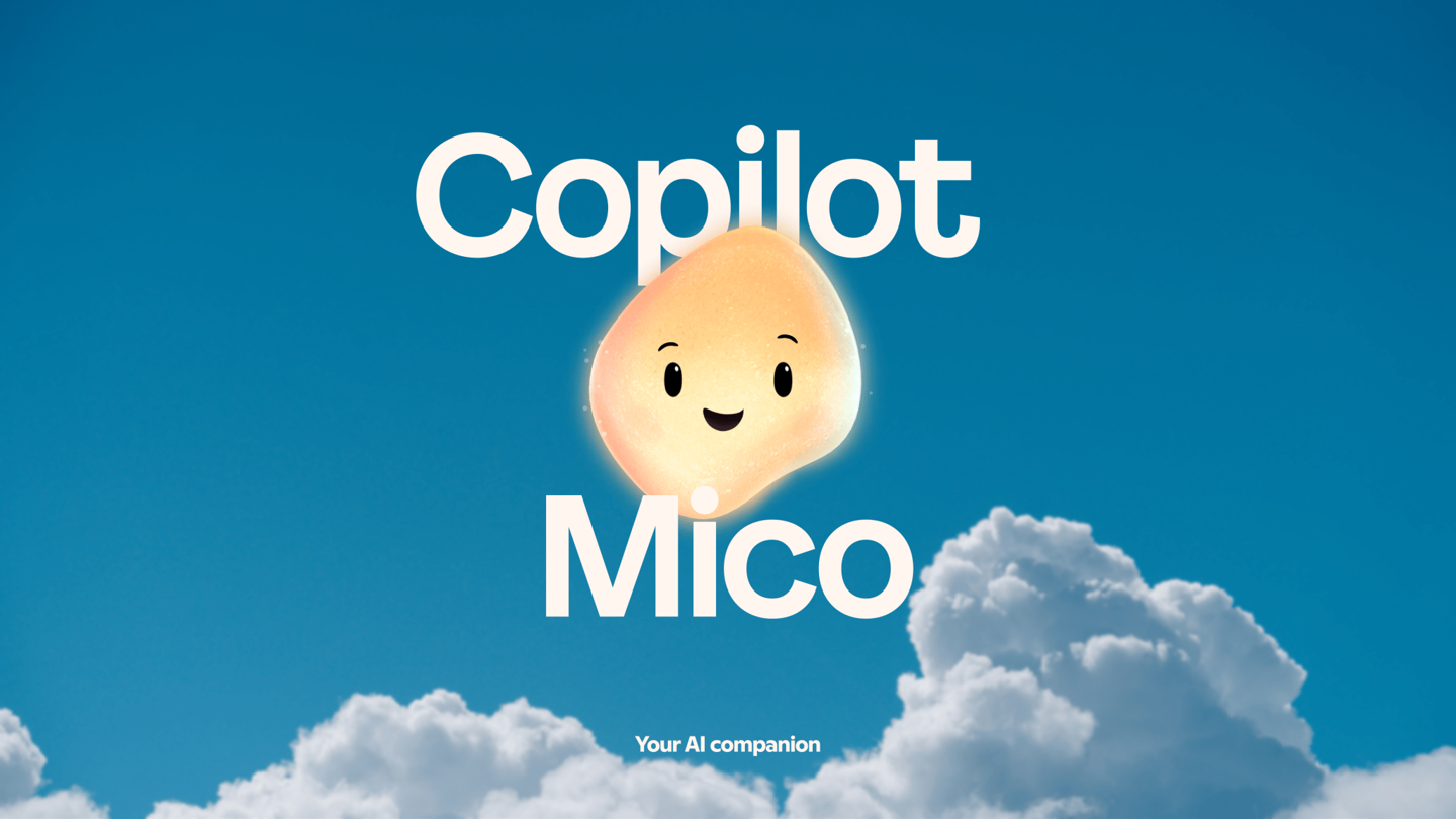 AI 时代的“Clippy 大眼夹”，微软推出 AI 伴侣 Mico