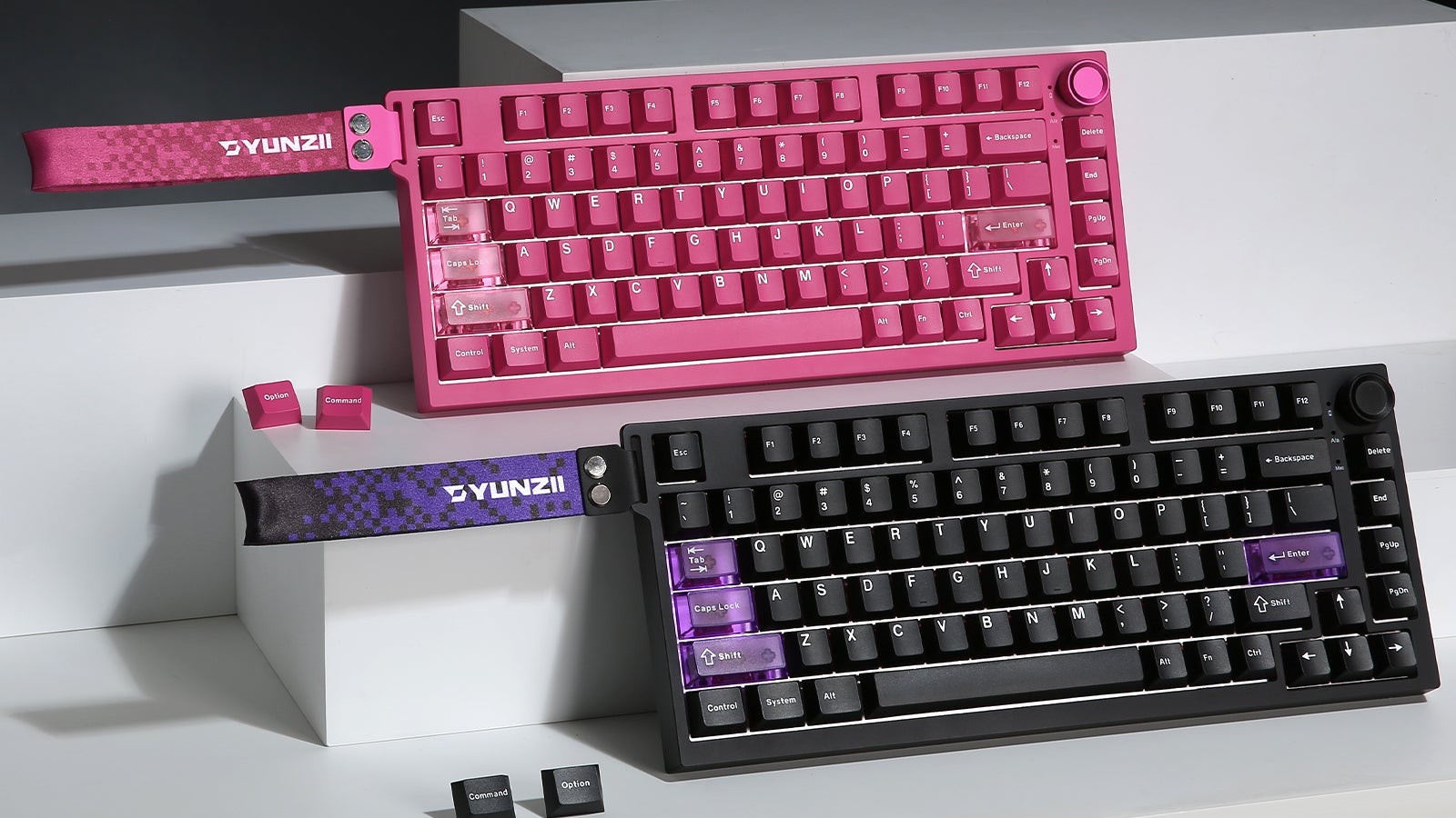 YUNZII 键设宇宙推出 RT75 PRO 三模磁轴键盘：双 8kHz 回报，128kHz 扫描