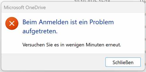 Win11 25H2 反馈存在 BUG：含特殊字符用户名无法登录微软 OneDrive