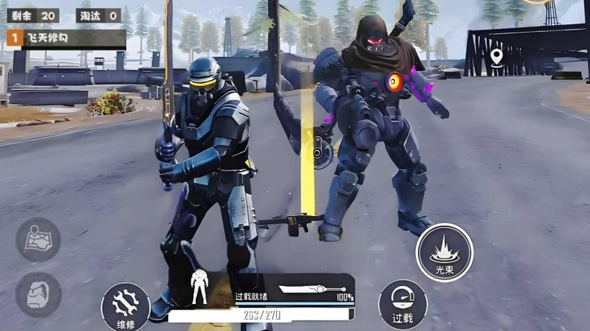 修勾逃生机械拳套