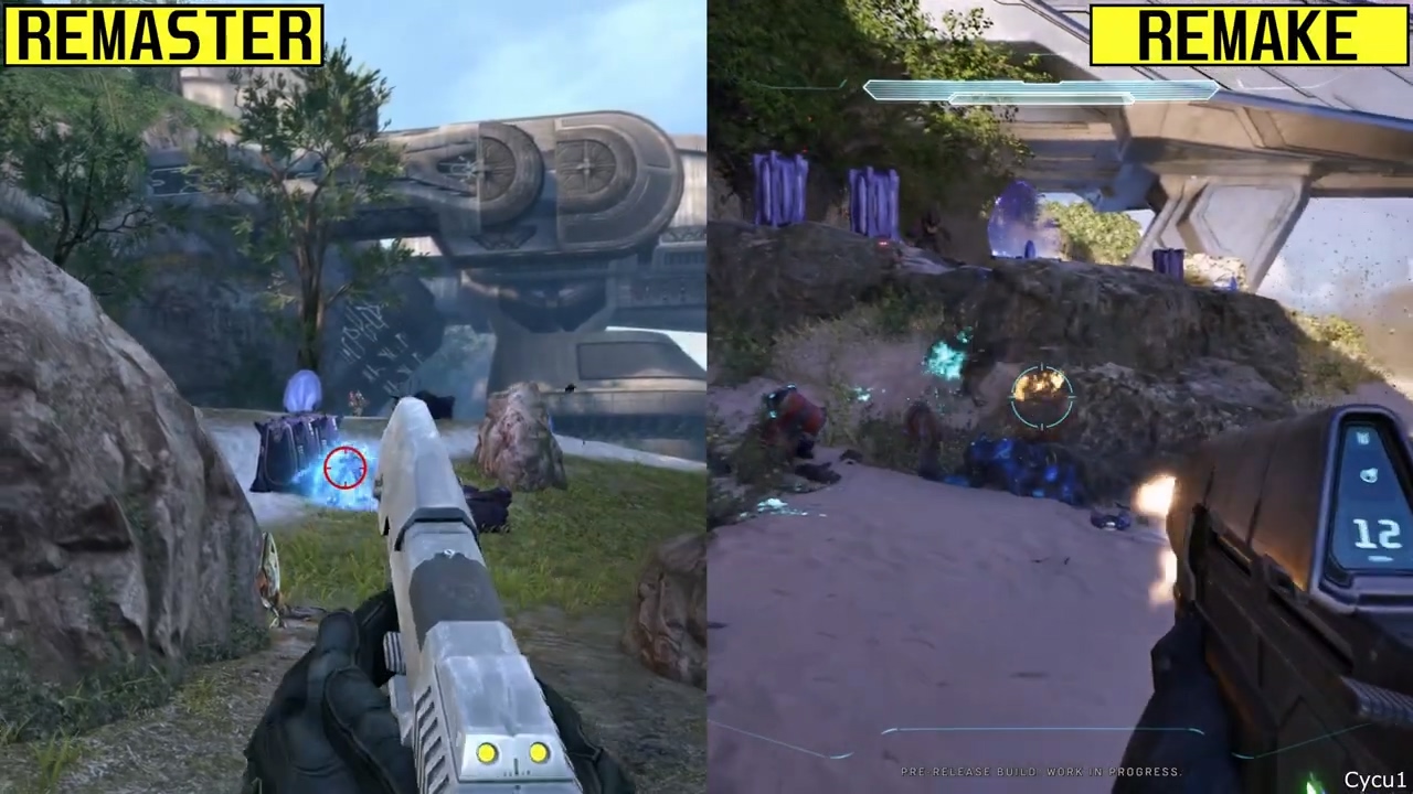 开山之作焕新：《光环：战斗进化》重制版对比视频曝光，虚幻引擎 5 加持