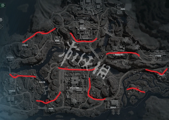 长弓溪谷刷新点