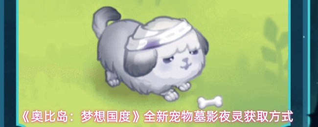 《奥比岛：梦想国度》全新宠物墓影夜灵获取方式