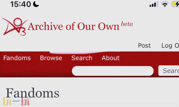 AO3手机网页版入口 AO3手机在线登录官网