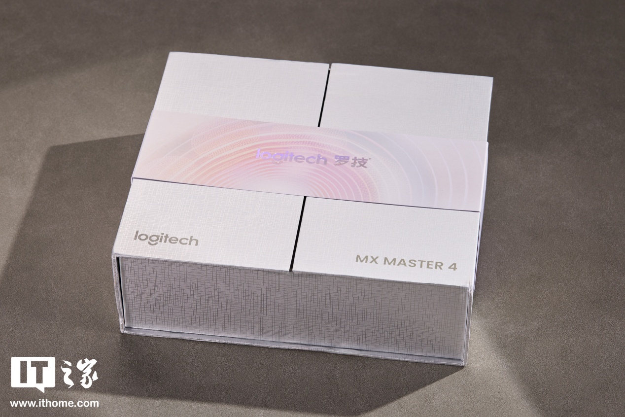 【阿里西西开箱】罗技大师系列 MX MASTER 4 高性能无线鼠标 ITHOME 联名款图赏，旗舰再进化