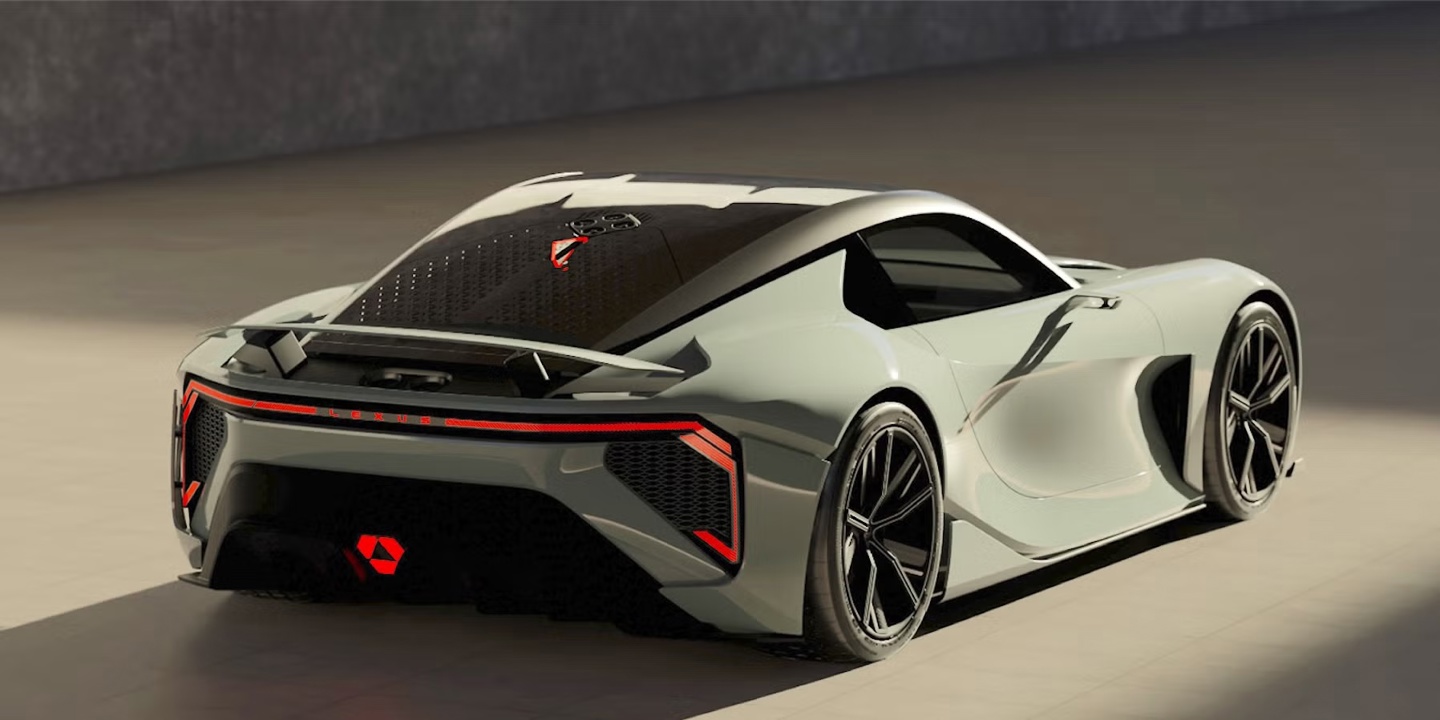 雷克萨斯 Sport 概念车曝光：内饰物理隔断主副驾，V8 混动 900 马力