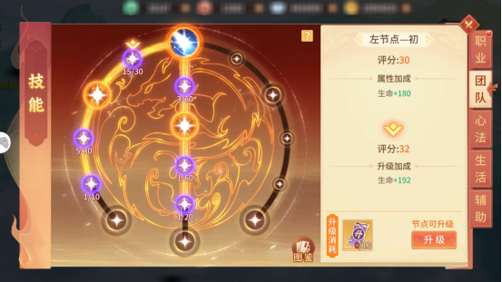 《梦想桃源》团队技能养成攻略