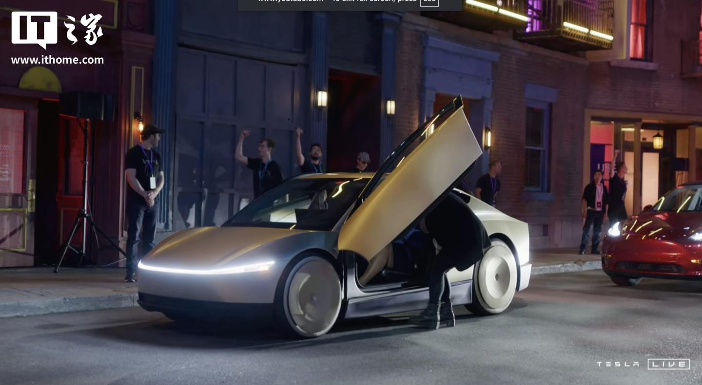 马斯克：明年二季度量产的特斯拉 Cybercab 无方向盘和踏板