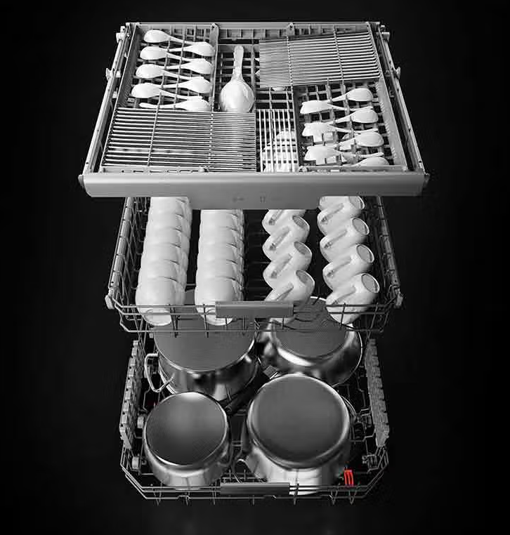 闪电洗碗仅 1 小时：小米米家智能嵌入式洗碗机 P20（18 套）国补后 3508 元