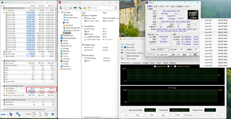 生产力性能远超i9-14900HX！零刻GTR9 Pro迷你AI工作站评测：235B超大模型也能运行