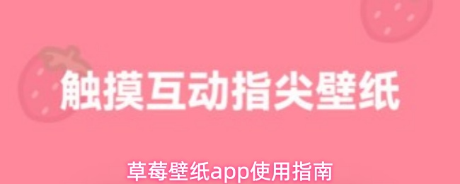 草莓壁纸app使用指南