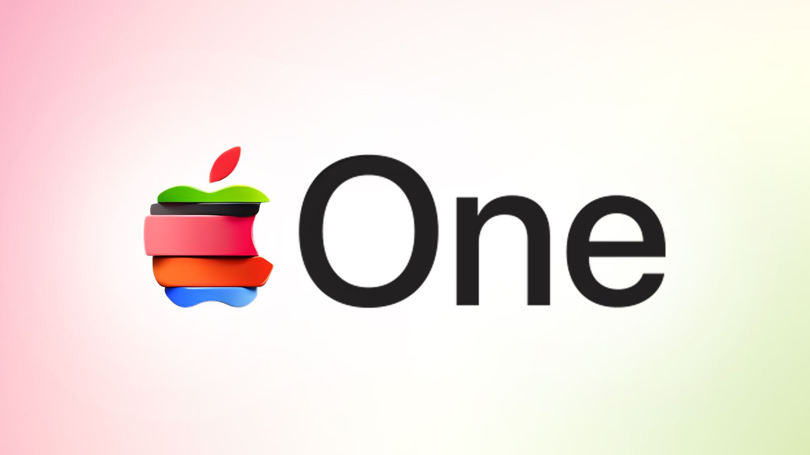 苹果发布 Apple One 订阅服务全新 Logo，六色彩虹切片设计亮相