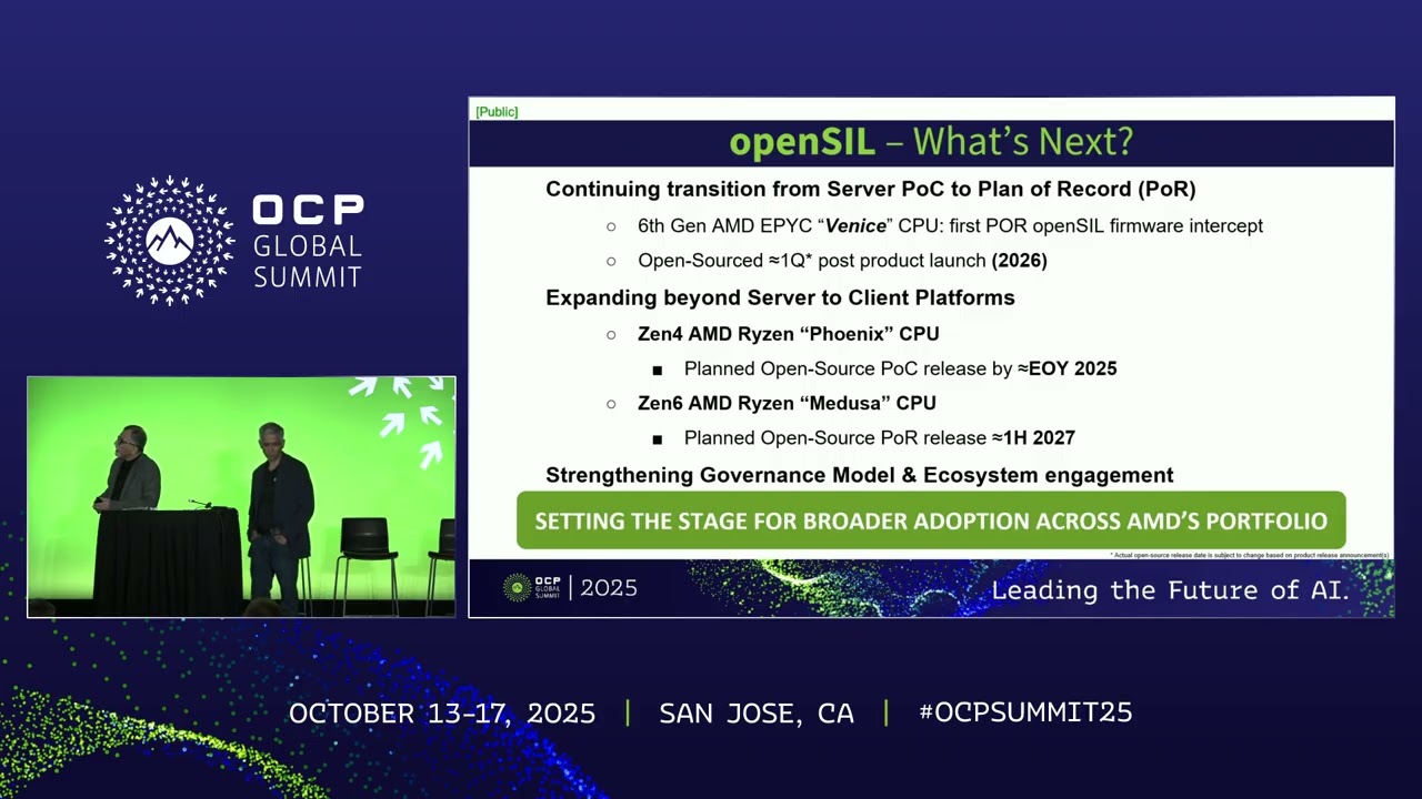 AMD 新一代初始化库 openSIL 目标 2027 年支持 "Zen 6" 客户端处理器