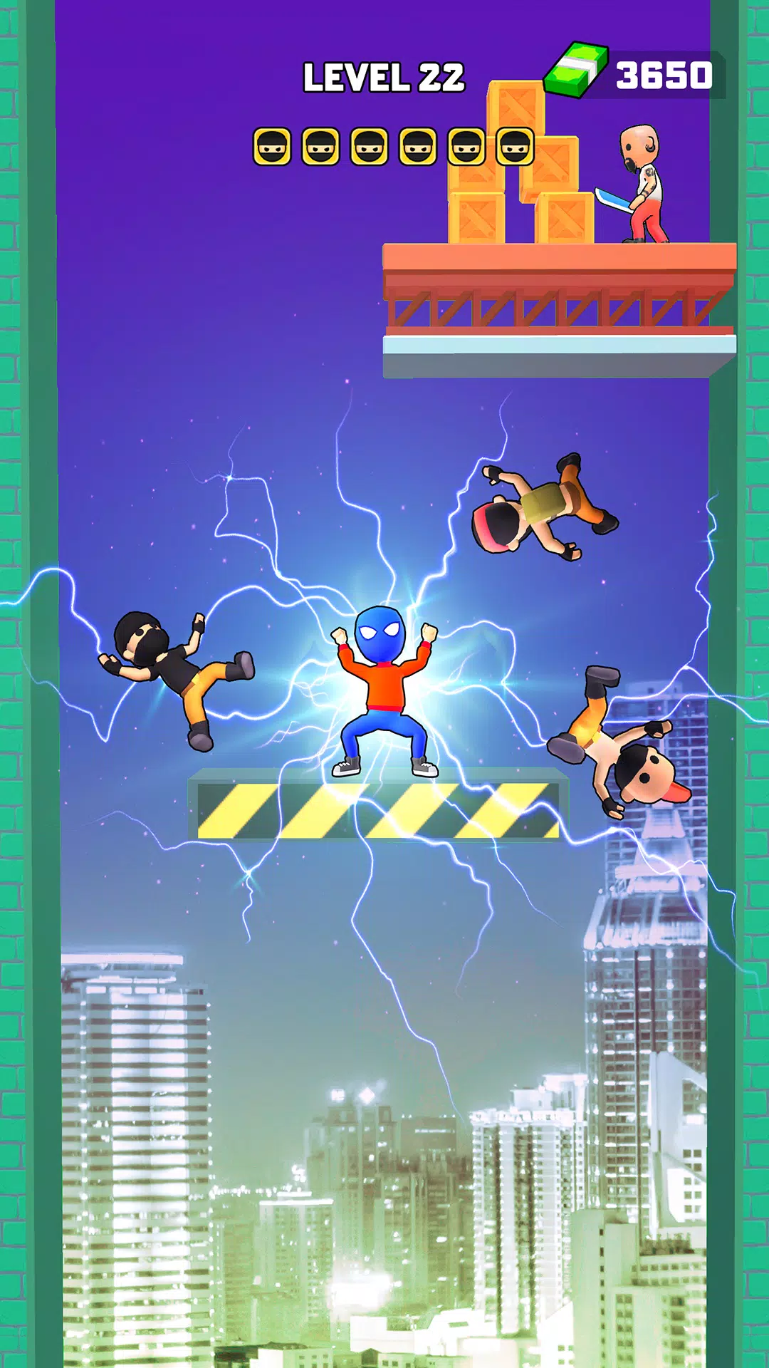 摇摆英雄绳索战士