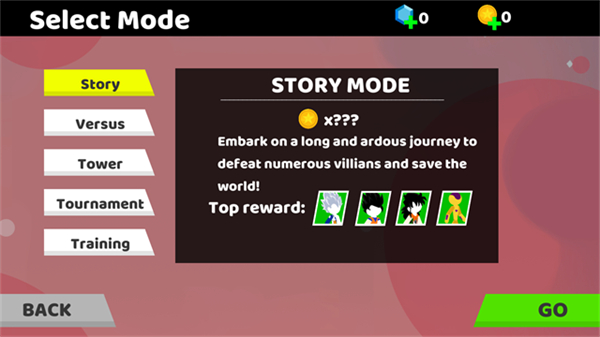 火柴人悟空格斗无限金币版