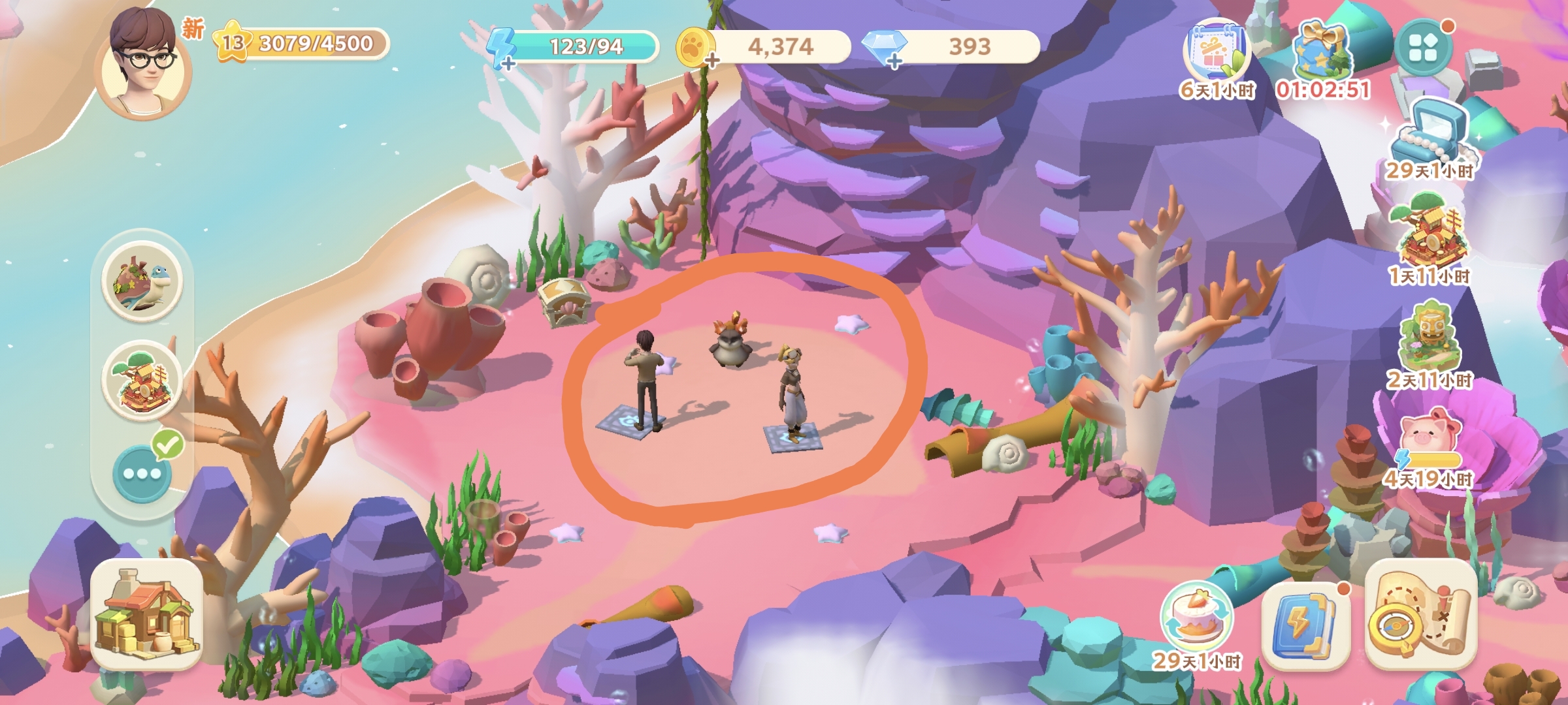 《珍珠海大冒险》第二章主线地图彩蛋位置分享