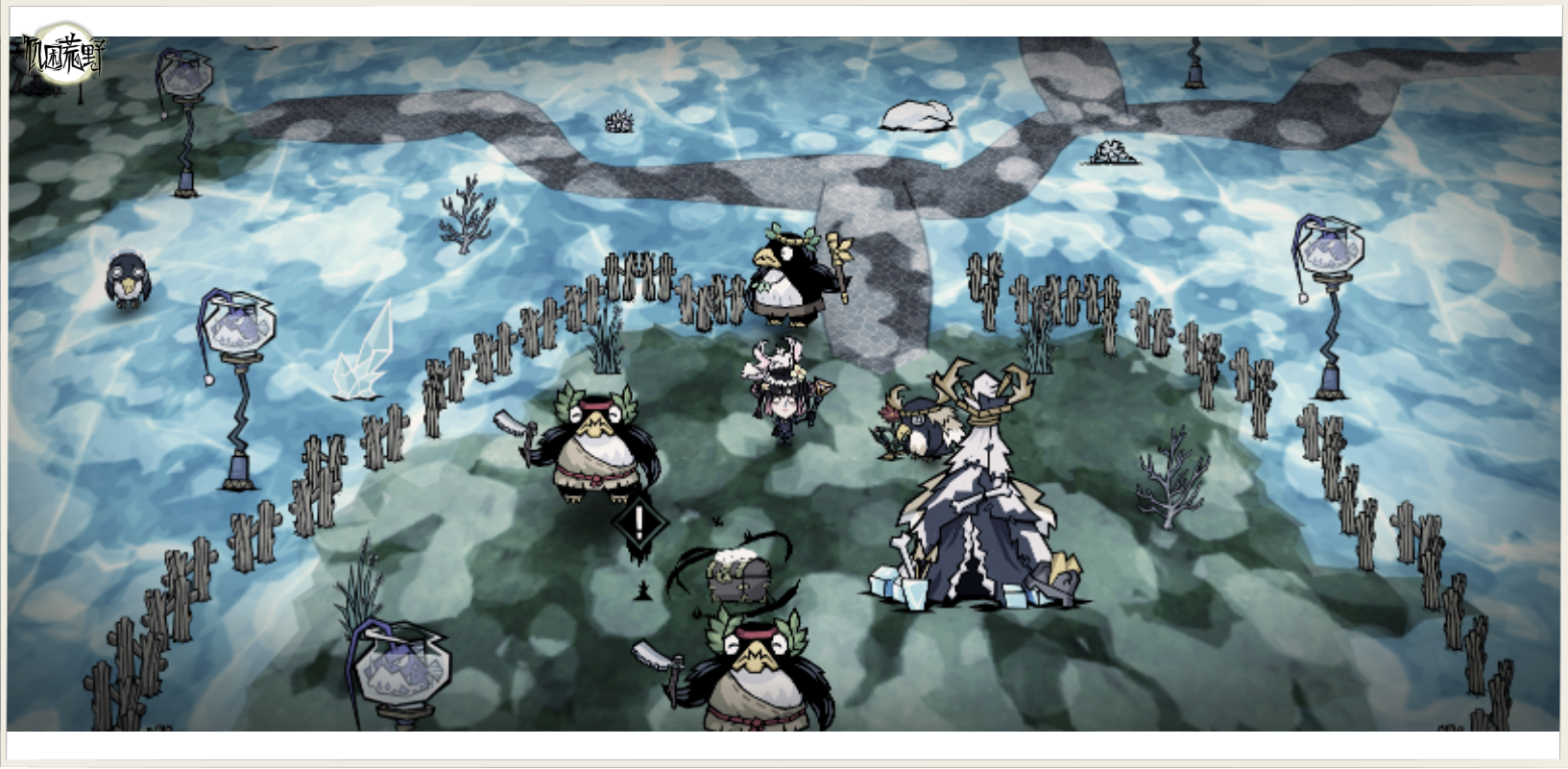 《饥困荒野》企鹅岛音符符号位置攻略