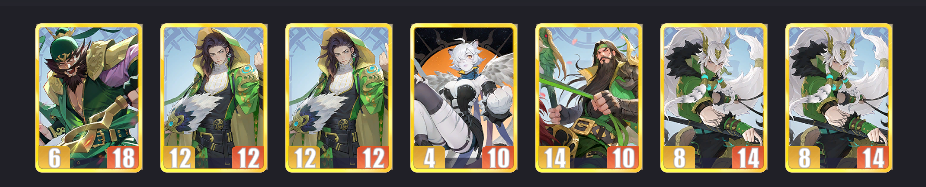 《千机阵》蜀阵容和对阵其他阵容简单思路