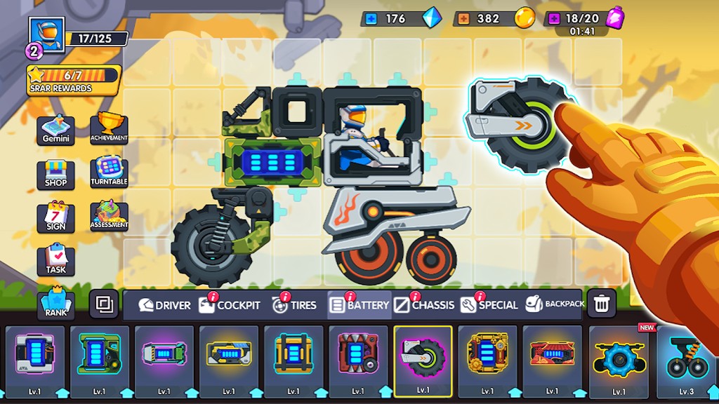 太空赛车内置MOD菜单最新版