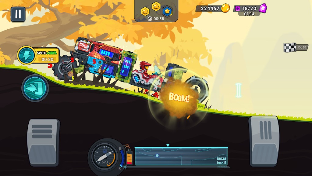 太空赛车无限金币钻石版