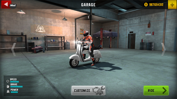 极限摩托无限金币中文版