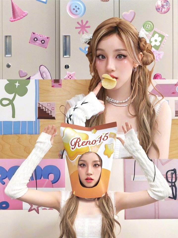 可将多张 Live Photo 拼合，OPPO Reno 15 系列手机行业首发“出圈实况拼图”功能