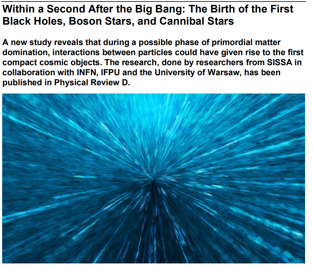 追溯宇宙“创世纪” ：科学家深挖大爆炸后 1 秒内发生的事情