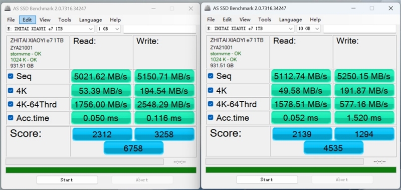无散热也能满血!长江存储致态小翼e7 1TB SSD评测:原厂品质保障下的性价比王者