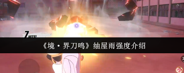 《境·界刀鸣》屋雨强度介绍