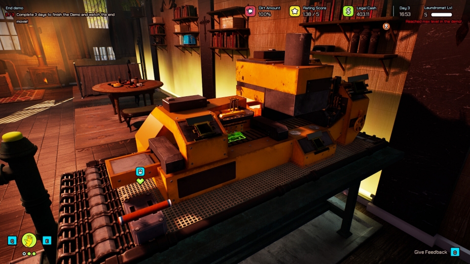 洗衣店模拟器绿色中文版