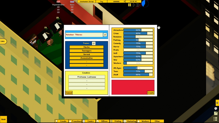 漫画公司经理绿色中文版