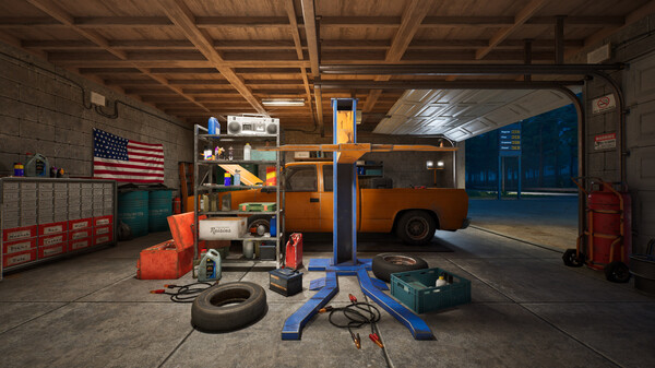 出口前：加油站绿色中文版