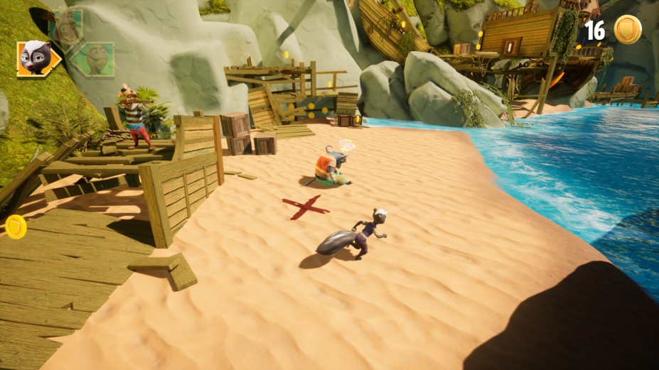 鸡兔猎人：尖胡子宝藏绿色中文版