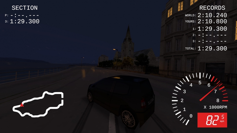 雨天赛车手免安装绿色版