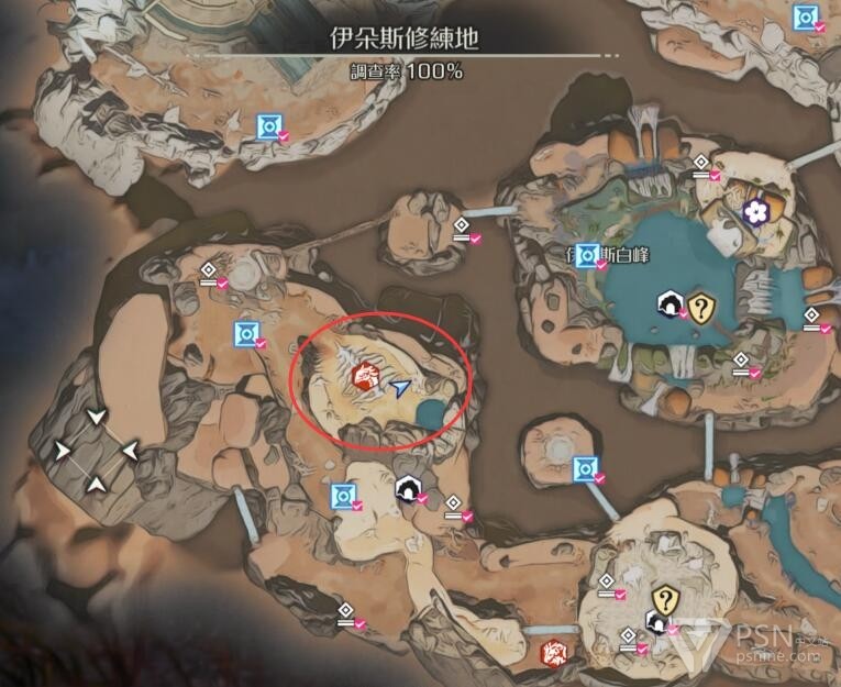 《优米雅的炼金工房》伊朵斯修炼地祭坛位置介绍