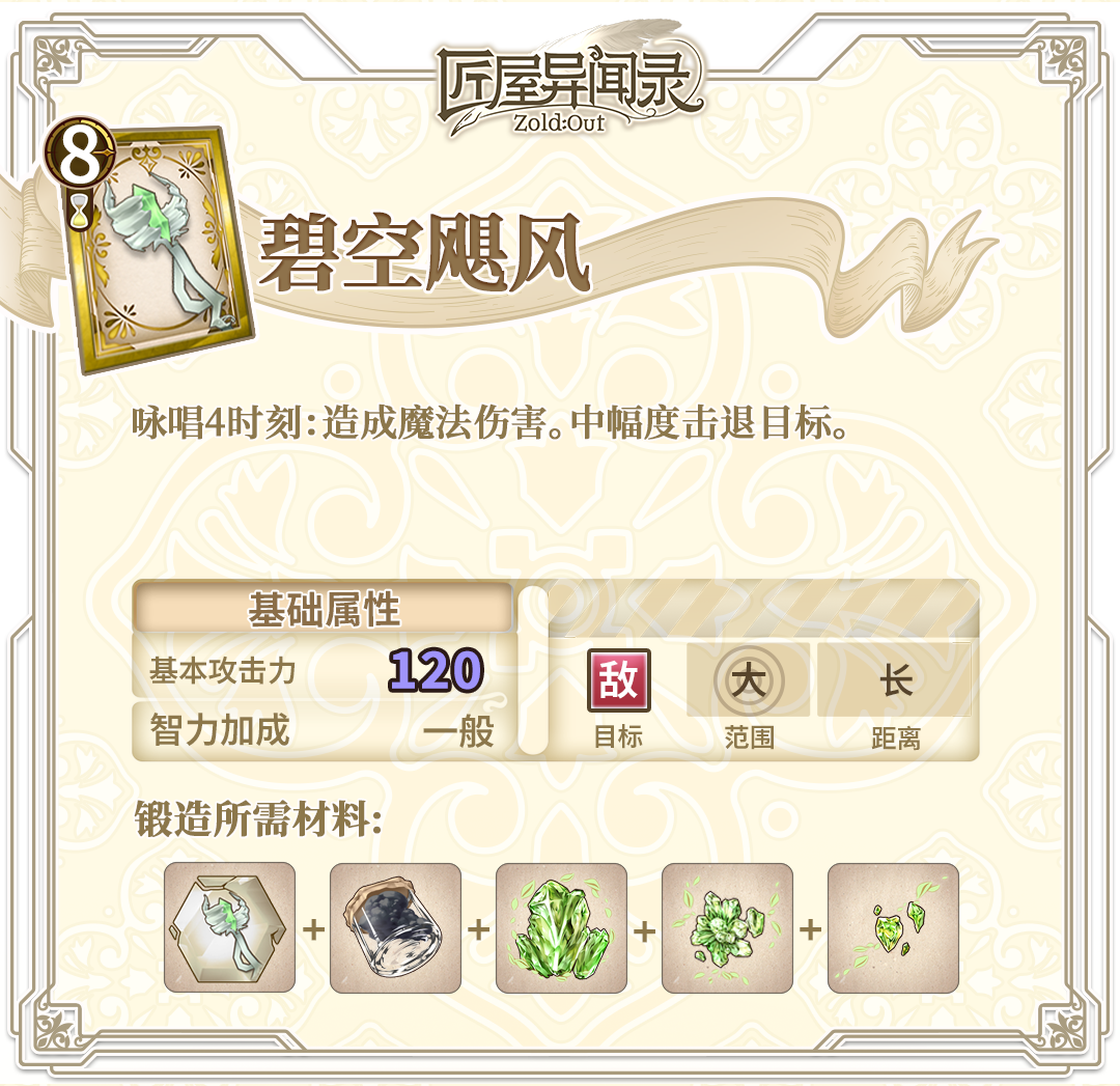 《匠屋异闻录》梅米武器锻造推荐