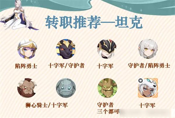 龙魂旅人坦克转职怎么选择 龙魂旅人坦克转职怎么选择
