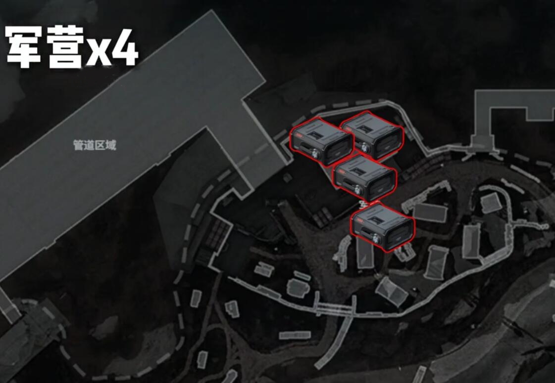 三角洲行动S7赛季大坝渡鸦之眼所有位置大全