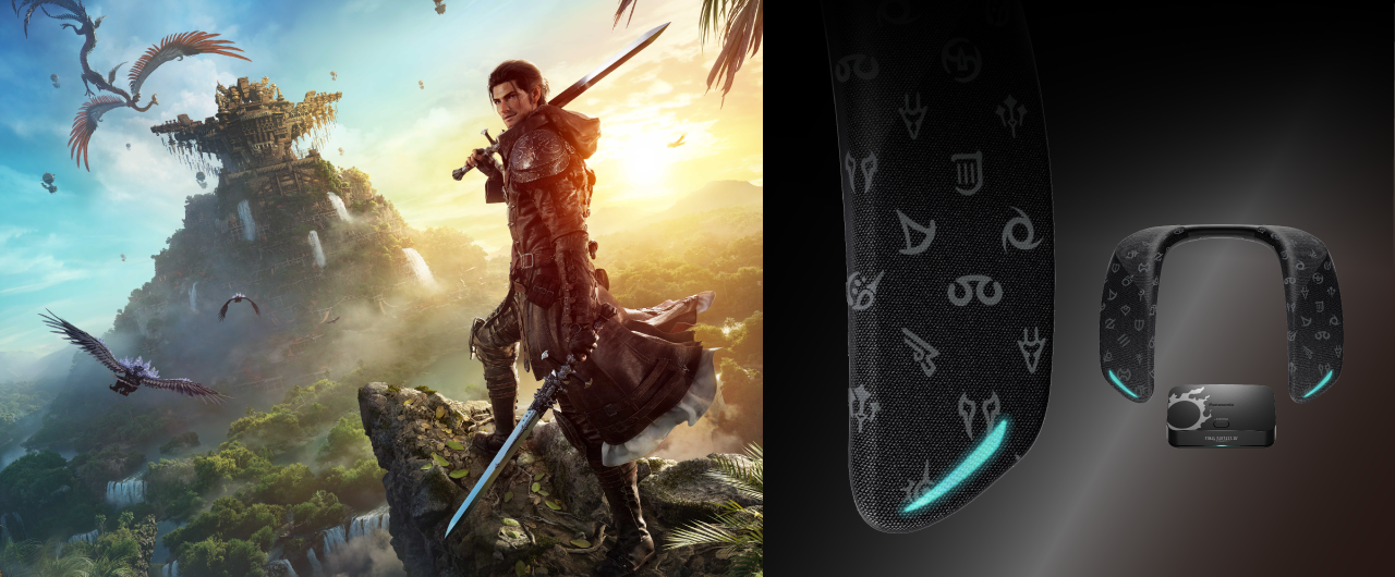 松下发布《最终幻想 14》联名 SoundSlayer 无线颈挂式扬声器