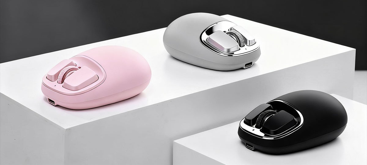 YUNZII 键设宇宙首次涉足鼠标领域，推出硅胶材质柔和手感 C1