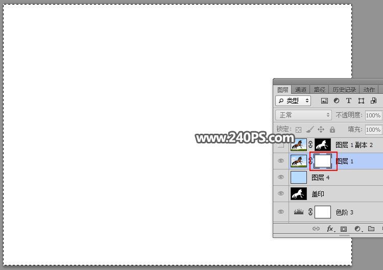 ps完美抠图快速抠出在草原上飞奔的骏马图片教程