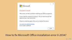 Microsoft Office安装遇到依赖组件问题如何解决