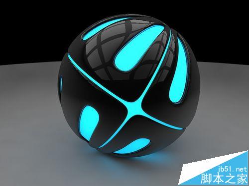 C4D怎么绘制发光小球并渲染GI?