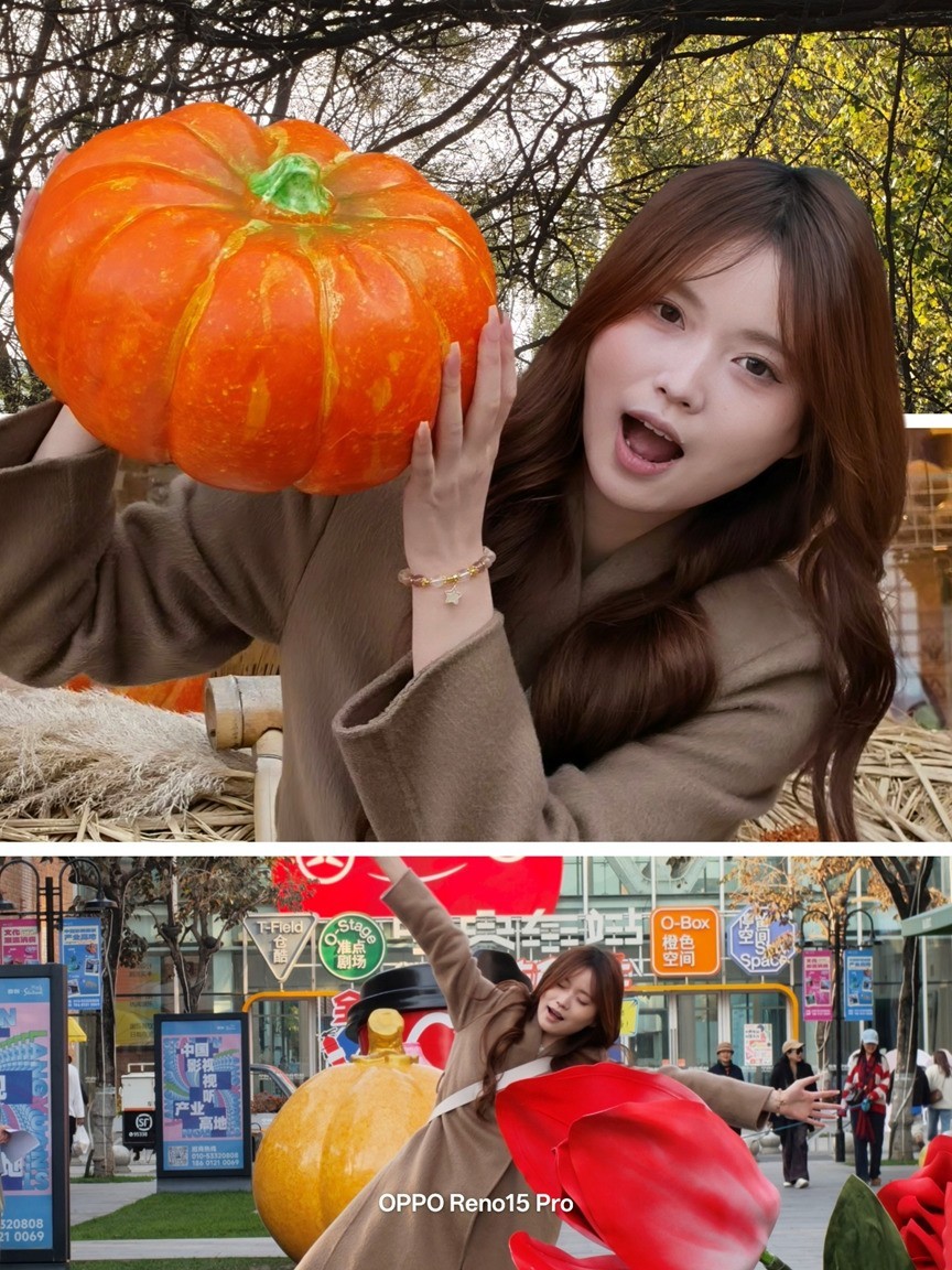 实况拍照这么玩超出圈 OPPO Reno15系列实况人像可玩性有多强 ？