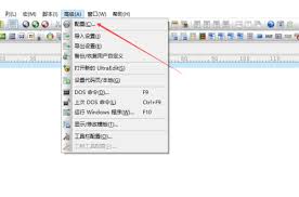 UltraEdit如何设置自动转换到DOS格式