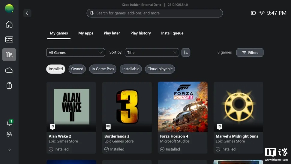 摇杆按键操作更直观，微软宣布向所有 Win11 掌机开放 Xbox FSE 全屏体验