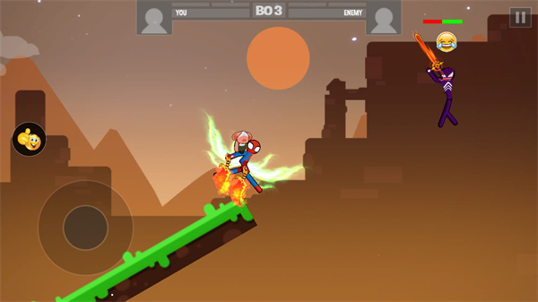 蜘蛛火柴人格斗免广告